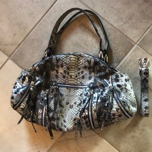 Genuine snakeskin purse by Chez by Cheryl